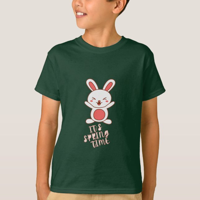 Camiseta É época de primavera        (Frente)