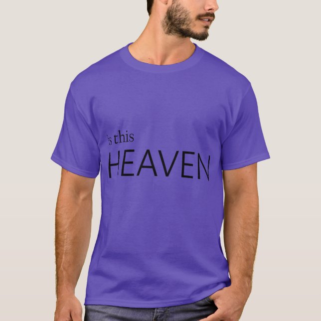 Camiseta é este céu (Frente)