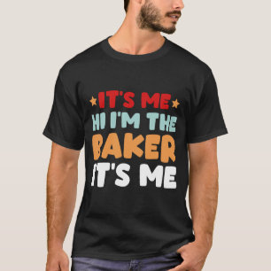 Camiseta É Eu, Olá, Eu Sou o Padeiro, É Eu Para Homens Cami