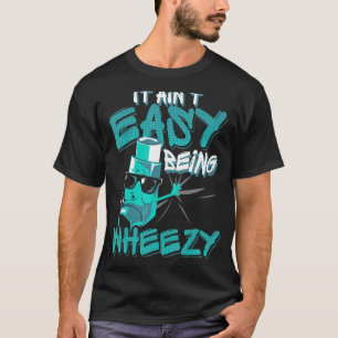 Camiseta É Fácil Ser Asma De Rodas