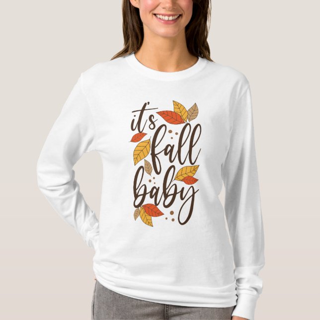 Camiseta É Fall Baby (Frente)