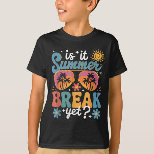 Camiseta É Férias de Verão Ainda Professor Aluno Último Dia
