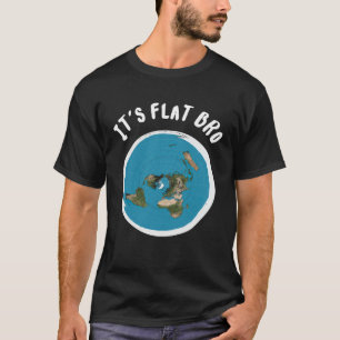 Camiseta É Flat Bro Anti Scientismo Terra é Flat Theori