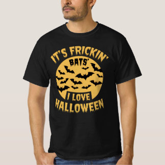 Camiseta É Frickin Bats que adoro T-Shirt do Halloween