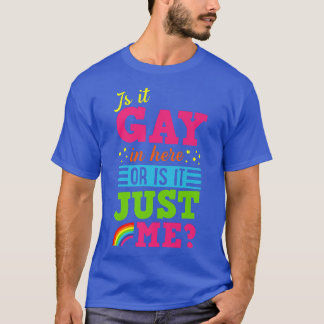 Camiseta É Gay Aqui Ou Eu Sou Um Gay Engraçado