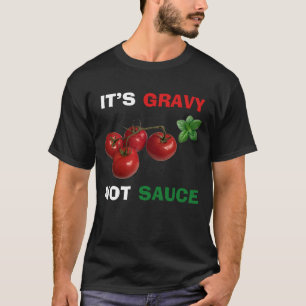 Camiseta É Gravidade, não molho italiano
