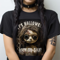 É Halloween Por Que Tão Triste Boneca Assombrada