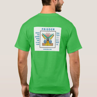Camiseta E haverá PEACE na Terra T-Shirt