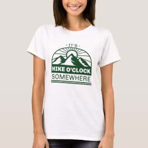 Camiseta É Hike O’Clock Algures