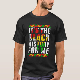 Camiseta É história negra para mim Orgulho Africano BHM M