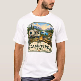 Camiseta É Hora da Fogueira T Shirt