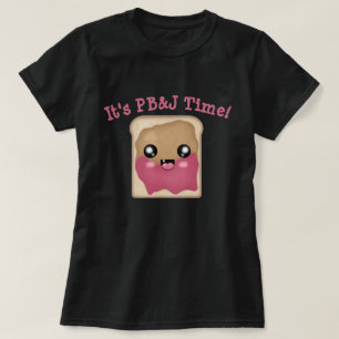 Camiseta É hora da gelatina de amendoim