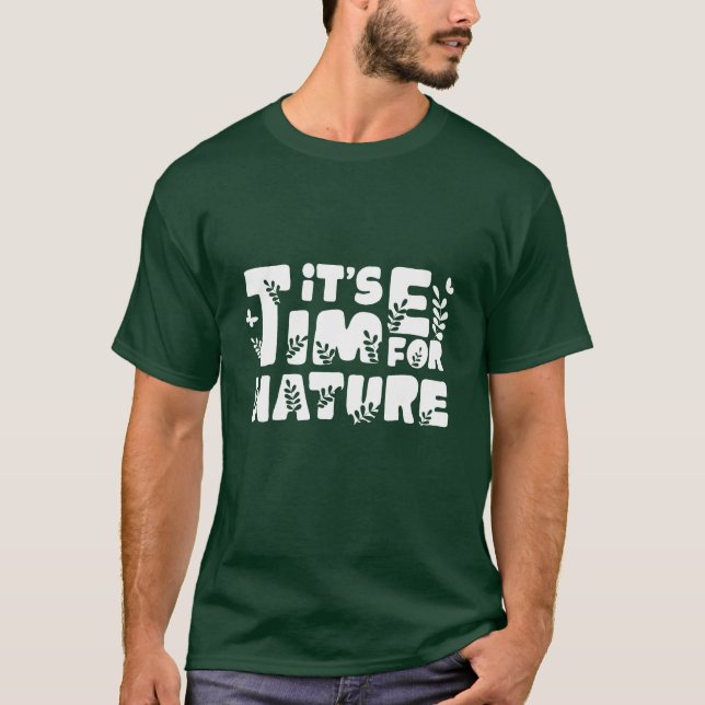 Camiseta É Hora da Natureza (Frente)