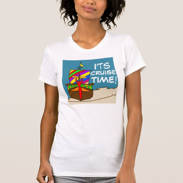 CAMISETA É HORA DA VIAGEM (Frente)