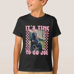Camiseta É Hora De Ir Joe Funny Trump 2024