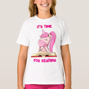 Camiseta É hora de ler