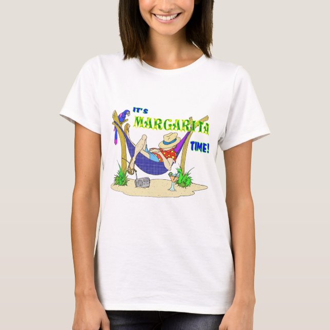 Camiseta É hora de MARGARITA (Frente)