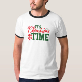Camiseta É hora de Natal