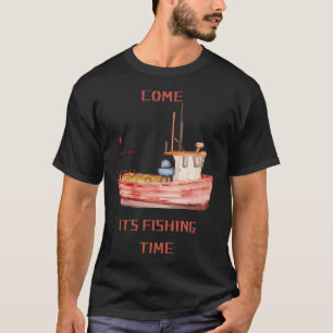 CAMISETA É HORA DE PESCAR