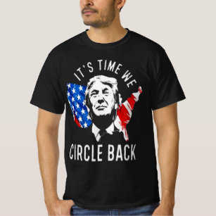 Camiseta É hora de voltarmos a design Trump 2024