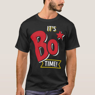 Camiseta É Hora Do Bo - Ângulos (Texto Branco)