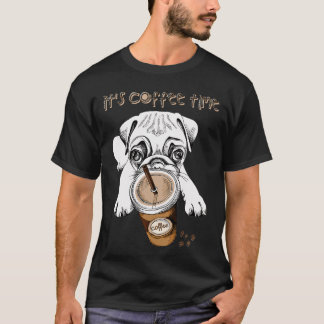 Camiseta É hora do café