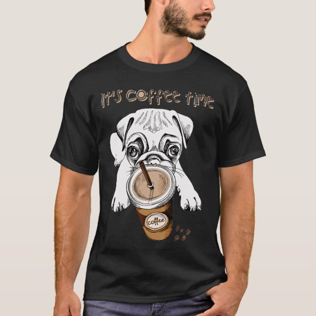 Camiseta É hora do café (Frente)
