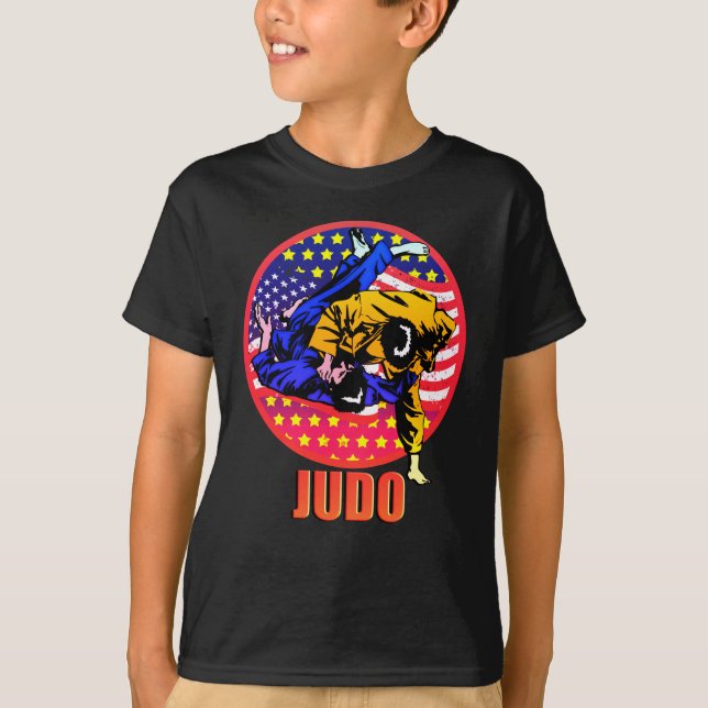 Camiseta É Hora Do Judo (Frente)