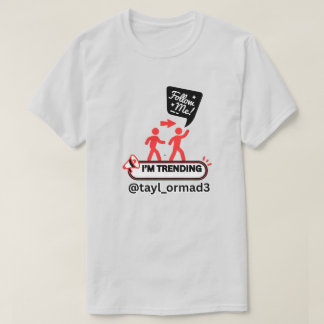 CAMISETA É HORA DO SHOW! INFLUENCIADOR CINZA CINZA VERMELHO