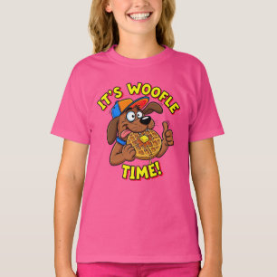 Camiseta É Hora do Woofle Brincadeira Canina