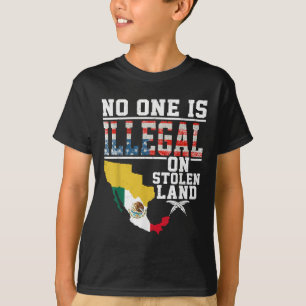 Camiseta É Ilegal Em Americanos nativos De Presentes De Ter