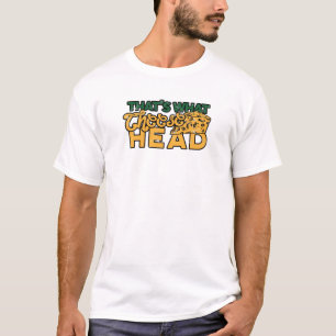 Camiseta É isso que cabeça de queijo - comida