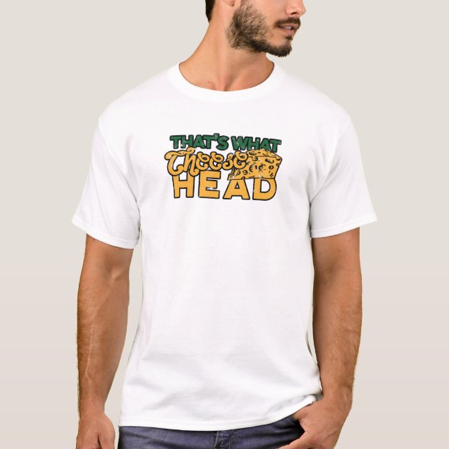 Camiseta É isso que cabeça de queijo - comida (Frente)