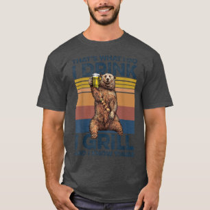 Camiseta É isso que eu bebo que eu grito e sei coisas