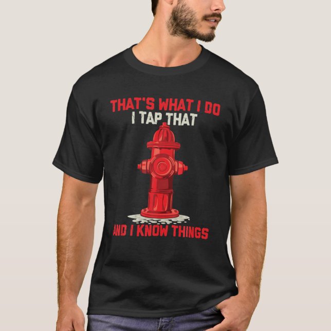 Camiseta É isso que eu faço e sei que as coisas disparam (Frente)