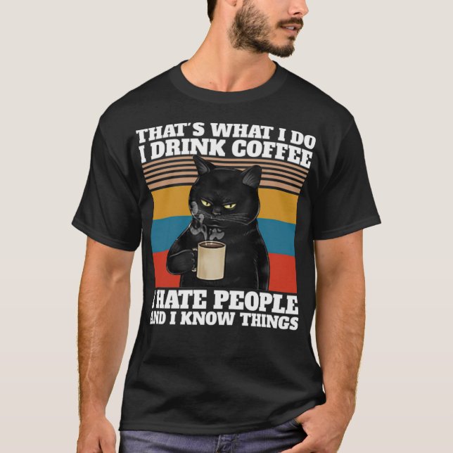 Camiseta É isso que eu faço, eu bebo carinho de arte (Frente)