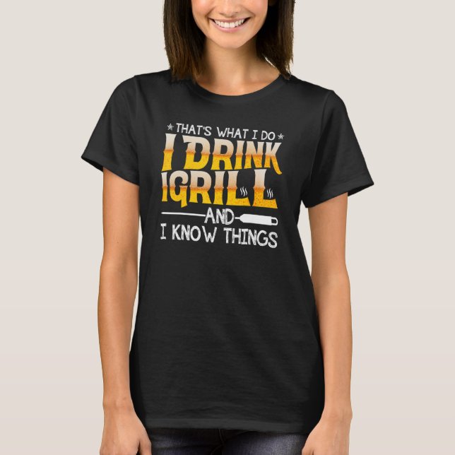 Camiseta É isso que eu faço, eu grito e sei coisas 3 (Frente)