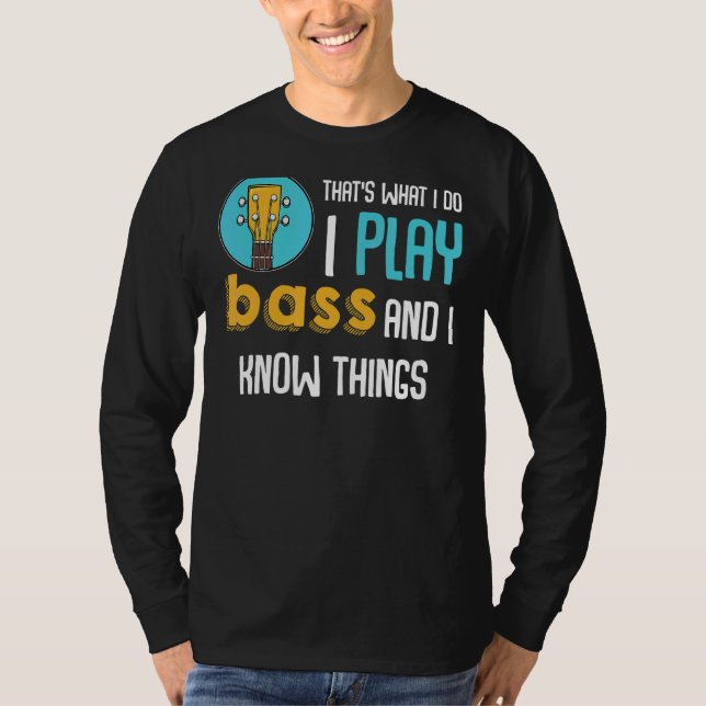 Camiseta É isso que eu faço, eu toco guitarra de instrument (Frente)