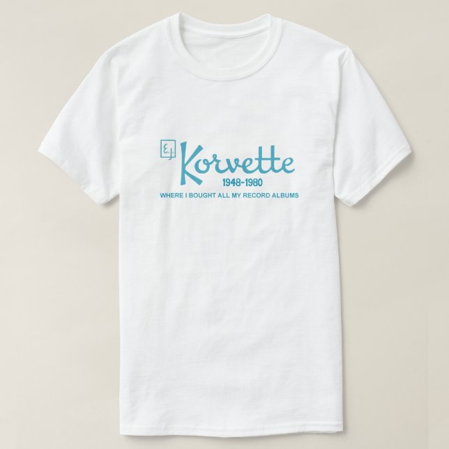 Camiseta E.J. Korvette Department Store, IL. (1948-1980) (Frente do Design)