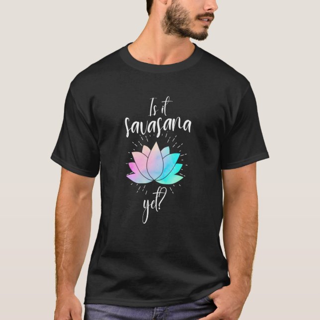 Camiseta É Já Savasana Ioga (Frente)