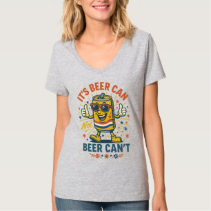 Camiseta É Lata de Cerveja, Não Cerveja Não Pode – Cerveja