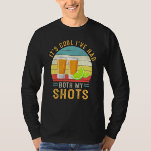 Camiseta É Legal Eu Tivesse Meus Sapatos Tequila Retro Vint