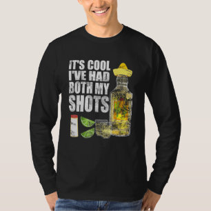 Camiseta É Legal Que Eu Tivesse Os Meus Sapatos De Tequila