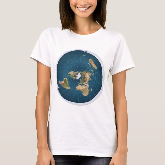 Camiseta É liso.  Não, realmente (Frente)