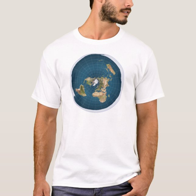 Camiseta É liso.  Não, realmente (Frente)