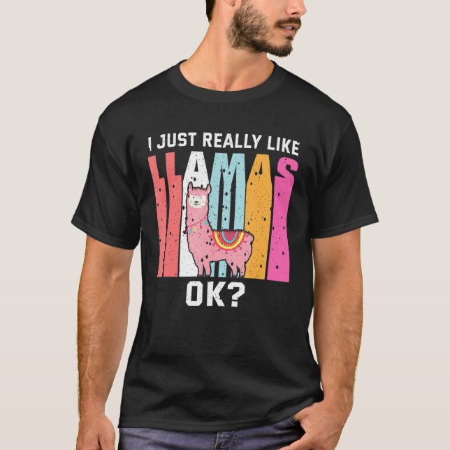 Camiseta E Llama Lovers (Frente)