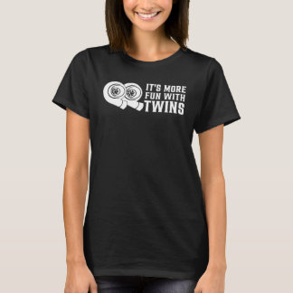 Camiseta É Mais Divertido Com Corridas de Carros Turbo Gême