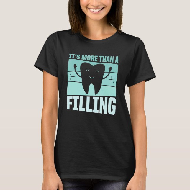 Camiseta É mais do que uma Design de enchimento para uma té (Frente)
