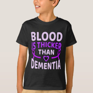 Camiseta É Mais Espesso Do Que Demência Alzheimerheimer Con