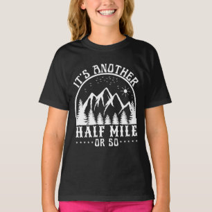 Camiseta é mais ou menos meia milha, T-Shirt